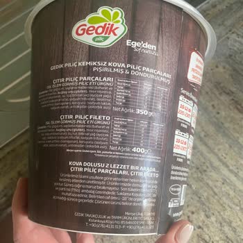 Gedik Piliç Kova 750 Gr