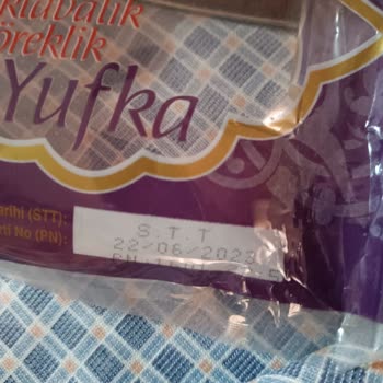 BİM/Başak Gıda Küflü Baklavalık Yufka