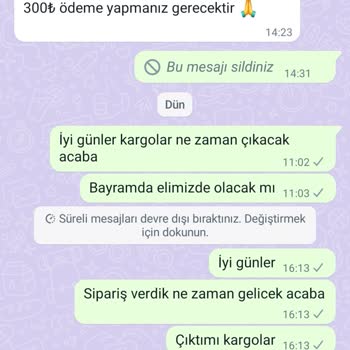 Parantez Giyim Parantezbutiik'ten Verdiğim Siparişte Mağdur Oldum