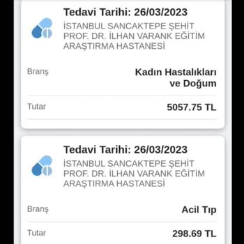 Sancaktepe Şehit Prof. Dr. İlhan Varank Eğitim Araştırma Hastanesi Borç Çıkardı