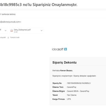 Adore Oyuncak Ödemeyi Aldı, Ürünü Göndermiyor.