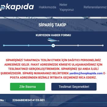 Hoopkapıda Gerçeğe Aykırı Beyan.