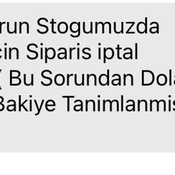 Akntoptan.com Verdiğim Sipariş Uygun Fiyatlı Olmasından Dolayı İptal Edilmesi