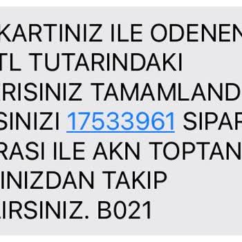 Akntoptan.com Verdiğim Sipariş Uygun Fiyatlı Olmasından Dolayı İptal Edilmesi