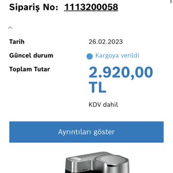 Bosch Mum2 2 Ayda Paslandı!