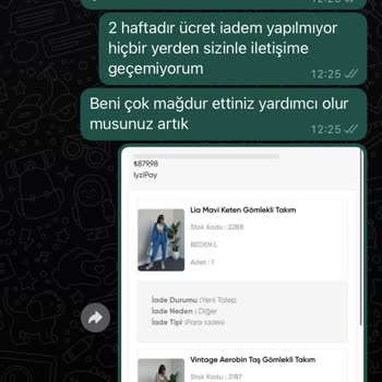 Oyku Wear'dan Bir Şey Almak Pişmanlıktır