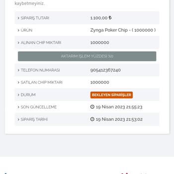 Chipsatisi.com Chip Satışı. Com Para İadesi İstiyorum