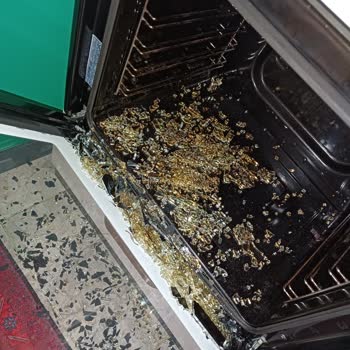 Ventino Ankastre Fırın Patlama Kırılma