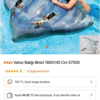 İntex Ürün Tedarik Edilemiyor Diyerek Para İadesi Yapıp Fiyatını Arttırdılar