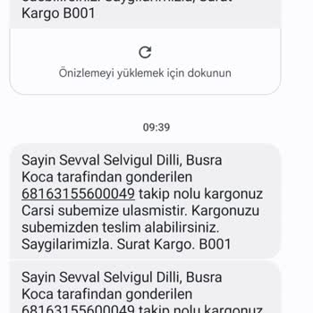 Sürat Kargo Kargom 3 Gündür Depoda Bekliyor!