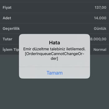 Ziraat Yatırım Z Yatırım Hata