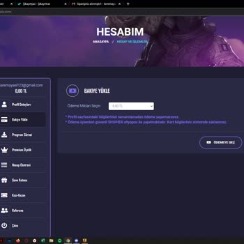 EzGlobal Shopier Üzerinden Aldığım 35 TL Bakiye Hala Yüklenmedi