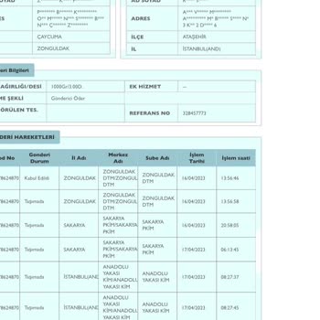 PTT Kargo Ürün Teslimatını Yapmıyor