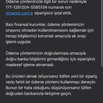 Amazon Türkiye Göndermediği Ürünün Parasını Aldı