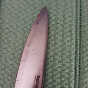 Tefal Comfort Paslanmaz Bıçak Setinin Paslanması