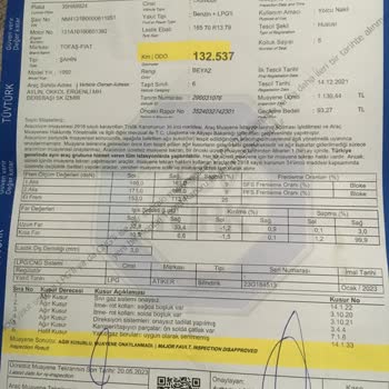 TÜVTÜRK Araç Teknisyeni Ve Şefi