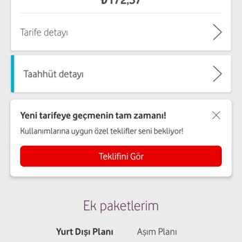 Vodafone Yetersiz İnternet Hızı Nedeniyle Taahhüt Edilen Hizmeti Alamıyorum