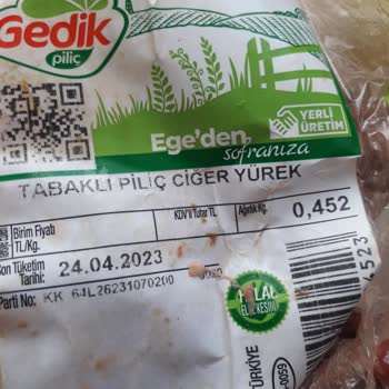 Gedik Piliç Ciğer Değil Zehir Almışım