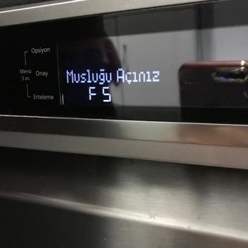 Vestel F5:Yetersiz Su Hatası