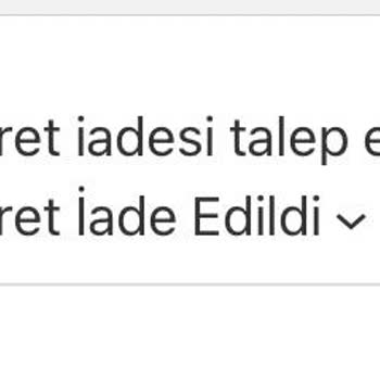 Apple Store Geri İade Talebi