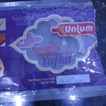 BİM Küflü Baklava Yufkası