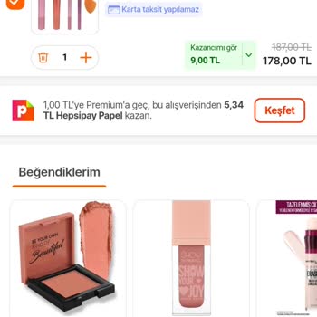 Hepsiburada İlk Siparişe Özem Kuponu Kullanamıyorum