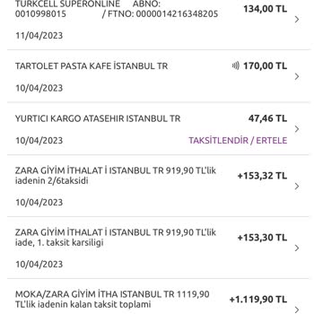 Yapı Kredi Hesap Özeti Hatası