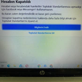 Facebook Hesabımın Tüm Şartlara Uymama Rağmen Kapatılması.