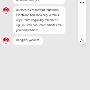 Vodafone Yeni Tarife Yok