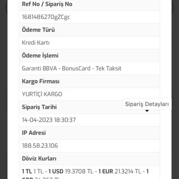 Lsv Dükkan Siparişim 7 Gün Sonra Farklı Bir İlde Yanlış Kişiye Gitmiş