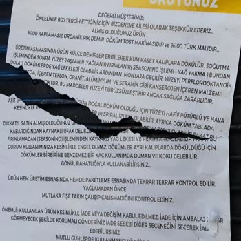 Türk Standartları Enstitüsü Hepsiburada, Bizdeneve Ve Dökümix Ayıplı Ürün İttifakı