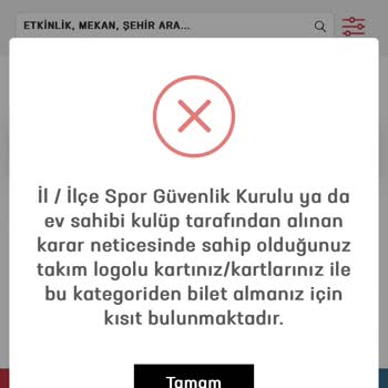 Passolig Bilet Transferi Yapamama Sorunu