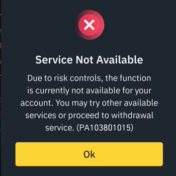 Binance Kripto Alım Hatası