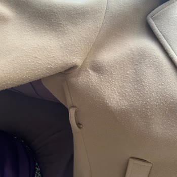 Suud Collection Vizon Kruvaze Kaban Tüylendi