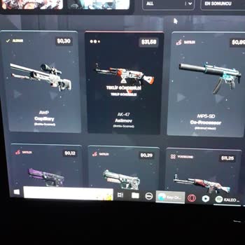 Key-drop Kazandığım Desenin Elime Ulaşamaması