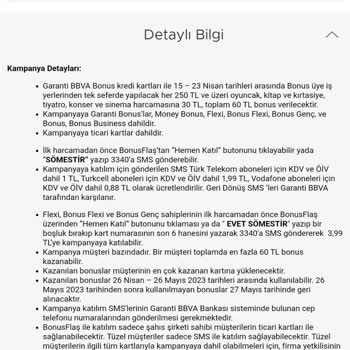 Garanti BBVA Bonus Puanlarımı Vermedi