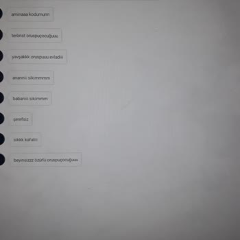 Nonolive Küfür Ve Tehdit