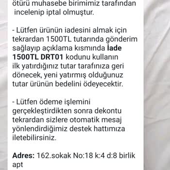 Ziraat Bankası Sahte Hesaba Yapılan Fast İadesi