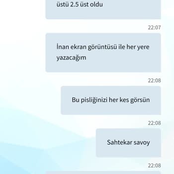 Savoybetting Tutan Kuponunuzu İptal Ediyorlar