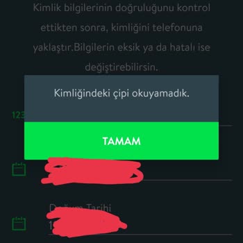 Cepte TEB NFC Sorunu