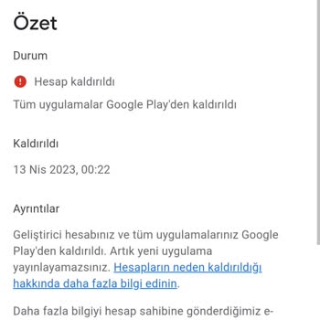 Mobileoyun.com Yüzünden Google Console Hesabım Kapatıldı.