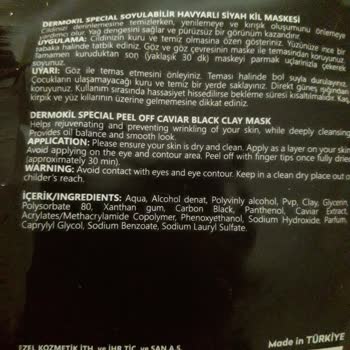 Dermokil Ürünün Yüzümü Yakması