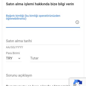 Vodafone Mobil Ödeme Bağlantı Kimliği