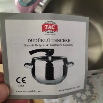 Taç Quick Cooking Düdüklü Tencere Kararıyor Ve Sızdırıyor