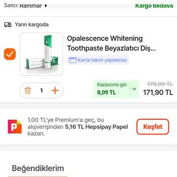 Hepsiburada Kupon Hata Veriyor