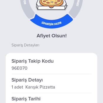 Domino's Pizza Çıkan Uzun Saç Kılı