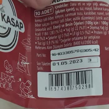 Migros Uzman Kasap Köfteleri Oldukça Kötü