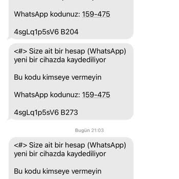 WhatsApp Kodu Ve Yabancı Üsle Numaralarından Gelen Arama