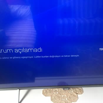 Philips TV Play Store Sorunu