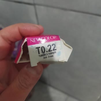 Neva Color Turuncu Karşıtı Boya Saçlarımı Mavi Yaptı